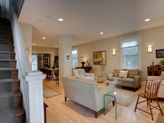 LIVING ROOM FROM WHOLE HOME RENOVATION