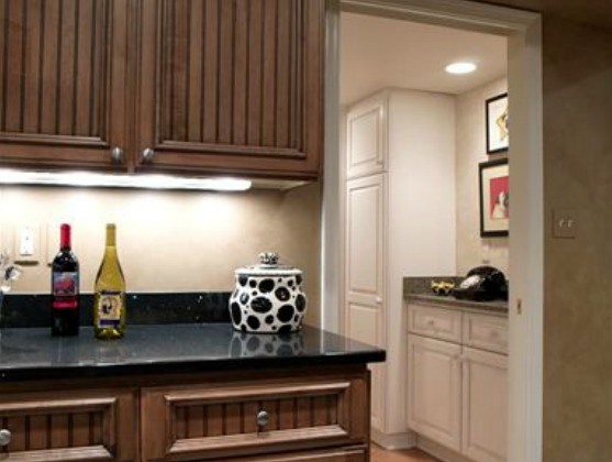 Basement Remodel with Wine Bar