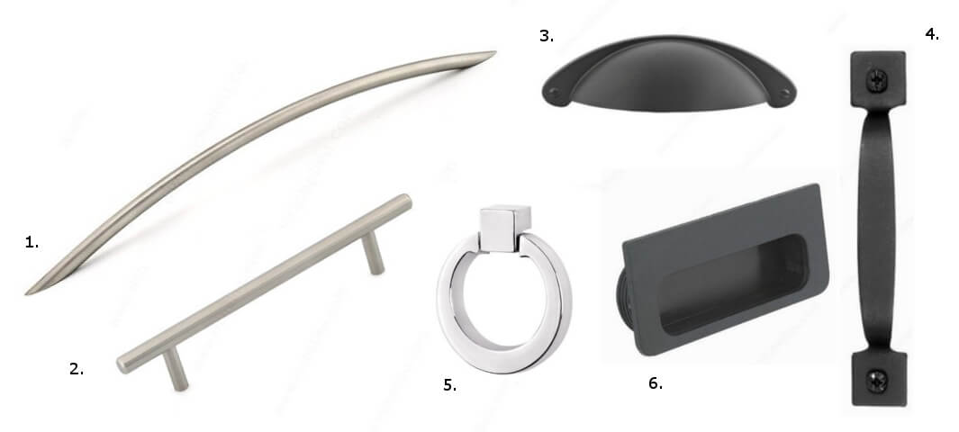 kitchen_cabinet_drawer_pull_fixture_types