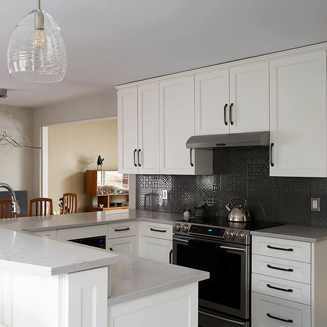 new contemporary kitchen custom design by Case Design Halifax