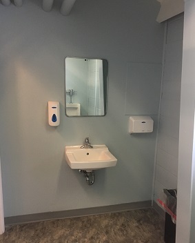 COMMERCIAL BATHROOM- FIRE HALL, HUBBARDS, NS