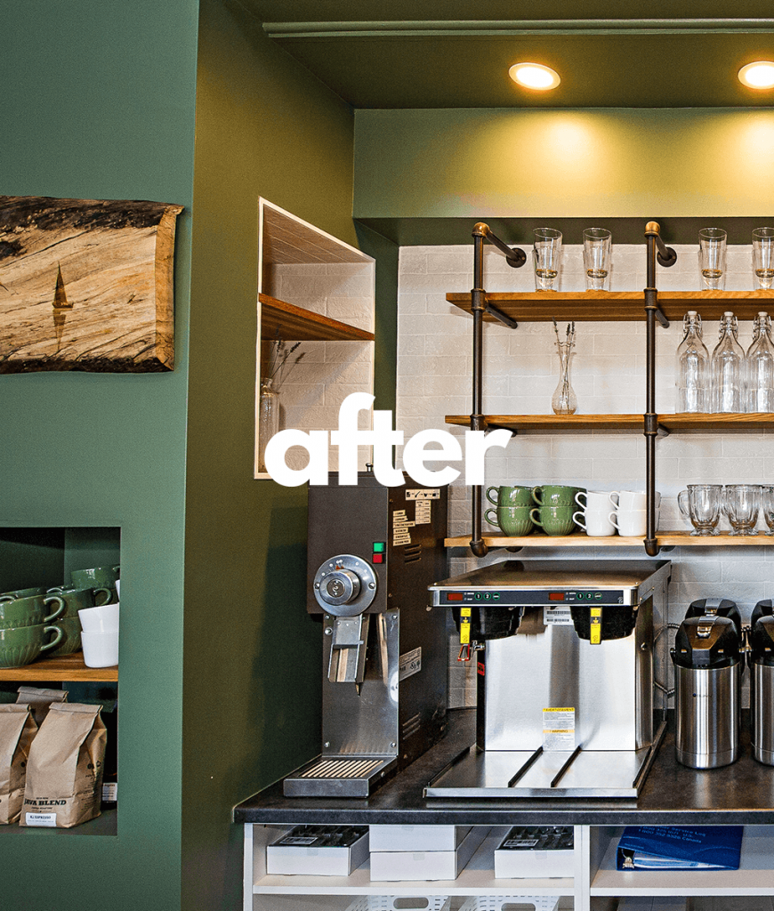 Cafe Kitchen Remodel Transformation Halifax