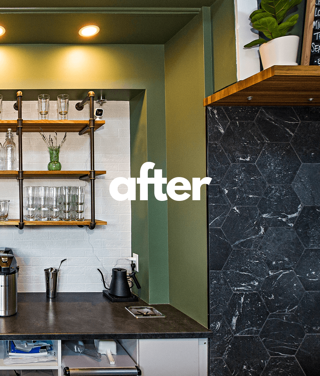 Cafe Kitchen Remodel Transformation Halifax
