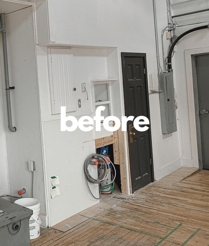 Coffee Cafe Kitchen Remodel Halifax Nova Scotia Before Renovation6