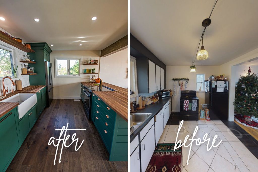 Nature-inspired Kitchen and Bathroom in Ketch Harbour, Nova Scotia