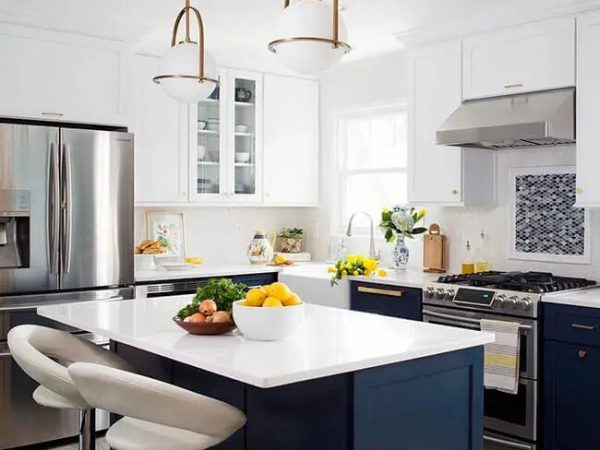 Navy-kitchen-Halifax-Case-Design Kitchen Remodeling Bedford