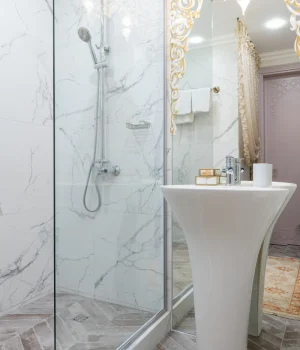 bathroom luxurious shower