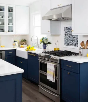 colour to the kitchen space