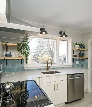 kitchen desk remodel