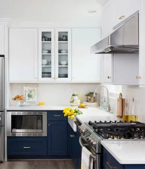 remodel kitchen desk area